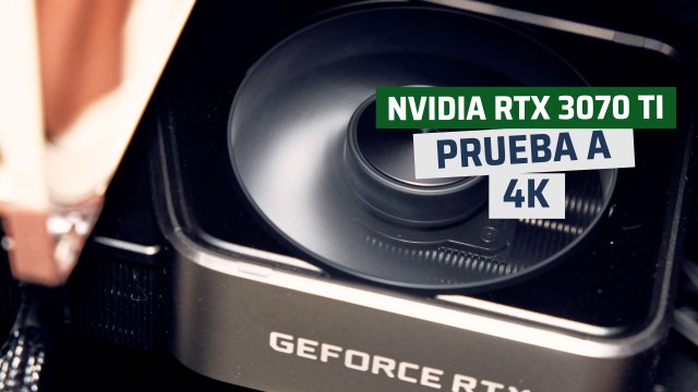 Prueba de RTX 3070 Ti a 4K