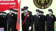 Karaman POMEM'de 260 polis adayı mezun oldu