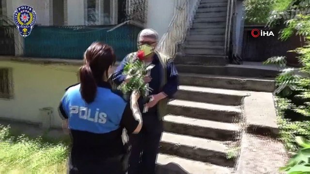 Polis ekiplerinin “Babalar Günü” klibi duygulandırdı