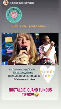 Nolwenn Leroy, Emma Daumas et les anciens de la Star Academy se retrouvent, le 19 juin 2021.