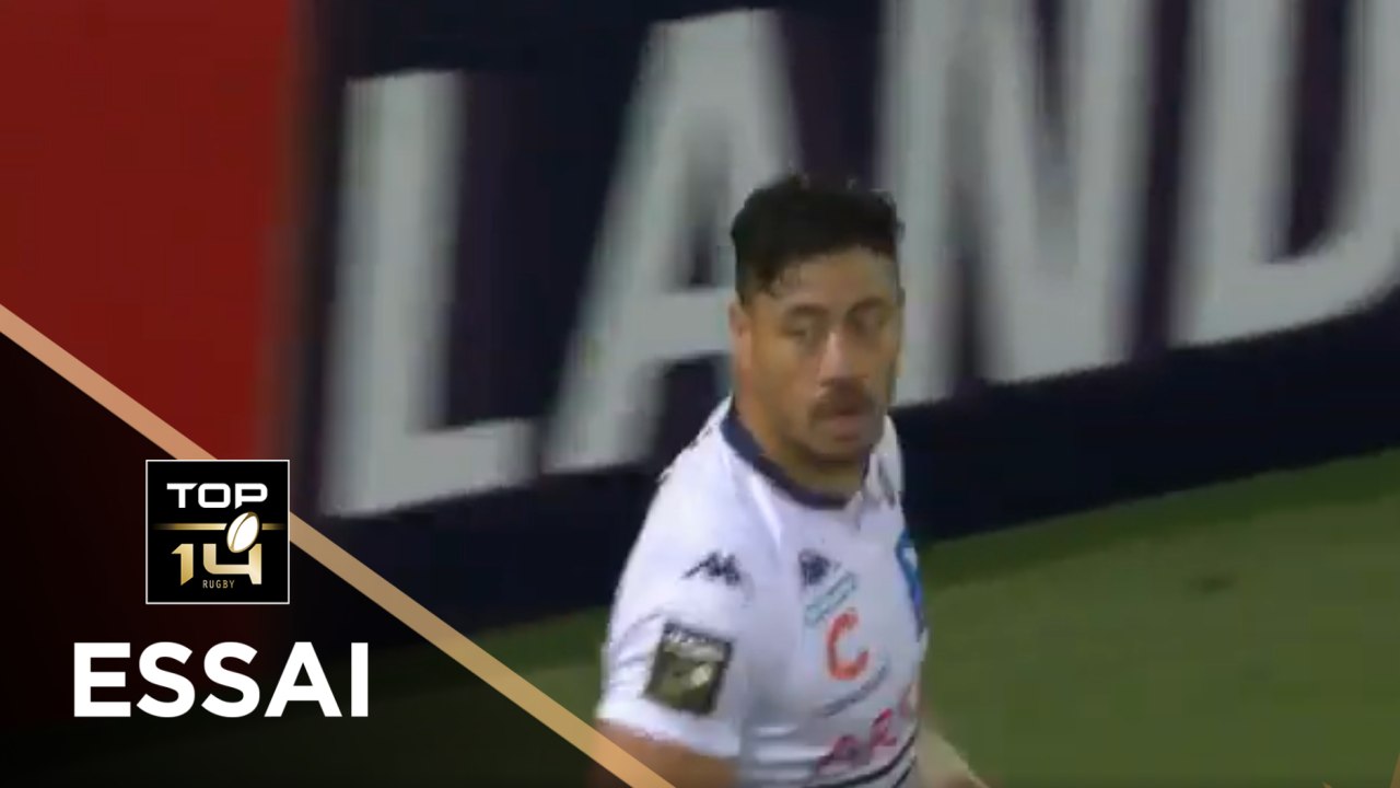 TOP 14 - Essai de Ben LAM (UBB) - Toulouse - Bordeaux-Bègles - Demi-finales - Saison 2020/2021