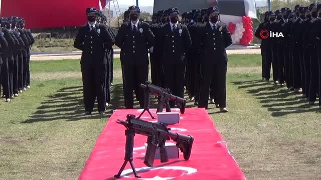 Aksaray'da 391 kadın polis için mezuniyet töreni düzenlendi