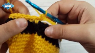 Tiktok Bee Free Crochet Pattern | Crafting Happiness