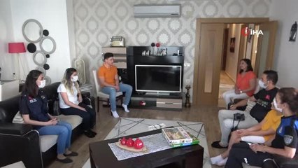 Babalar Günü'nde şehit ailesine duygulandıran ziyaret