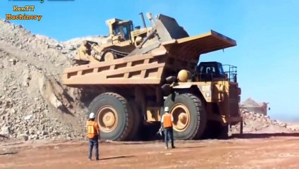 Amazing Skill Excavator driving You must see   Biggest Heavy Equipment Dredging Compilation #2