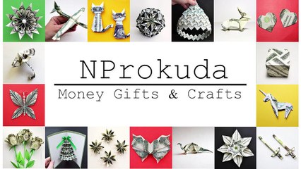 My Money Heart | Easy Dollar Origami Tutorial Moneygami Diy By Nprokuda