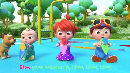 Balloon Race Song + More Nursery Rhymes & Kids Songs - CoComelon