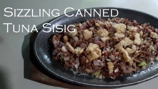 How to Cook Sizzling Canned Tuna Sisig