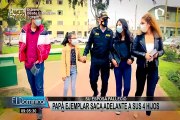 “Día del Padre”: policía lucha por sacar adelante a sus cuatro  hijos tras fallecer esposa