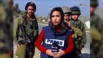 İsrail askerlerinden muhabire iğrenç taciz!