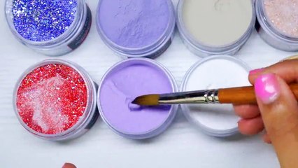 Diy Acrylic Nail Lazy Girl Method Chocolate Swirl Kawaii 3D Charms Tutorial 123Go Extreme Square