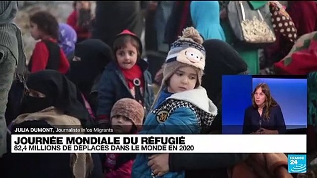 Journée internationale des réfugiés : 82,4 millions de déplacés dans le monde en 2020