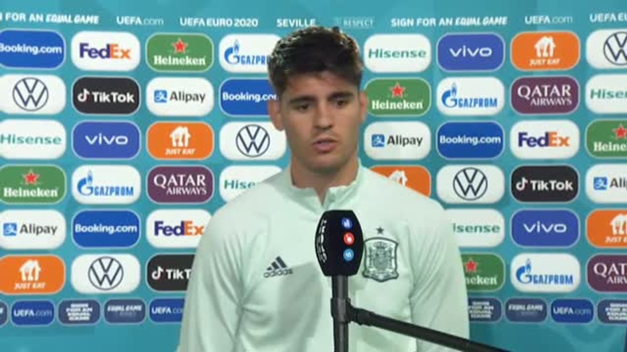Álvaro Morata, sobre las críticas: "La gente que diga lo que quiera, estamos en un país que opinar es gratis"