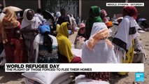 World refugee day: the plight of those forced to flee their homes