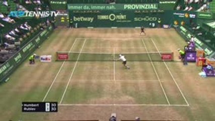 Halle - Humbert sacré face à Rublev !