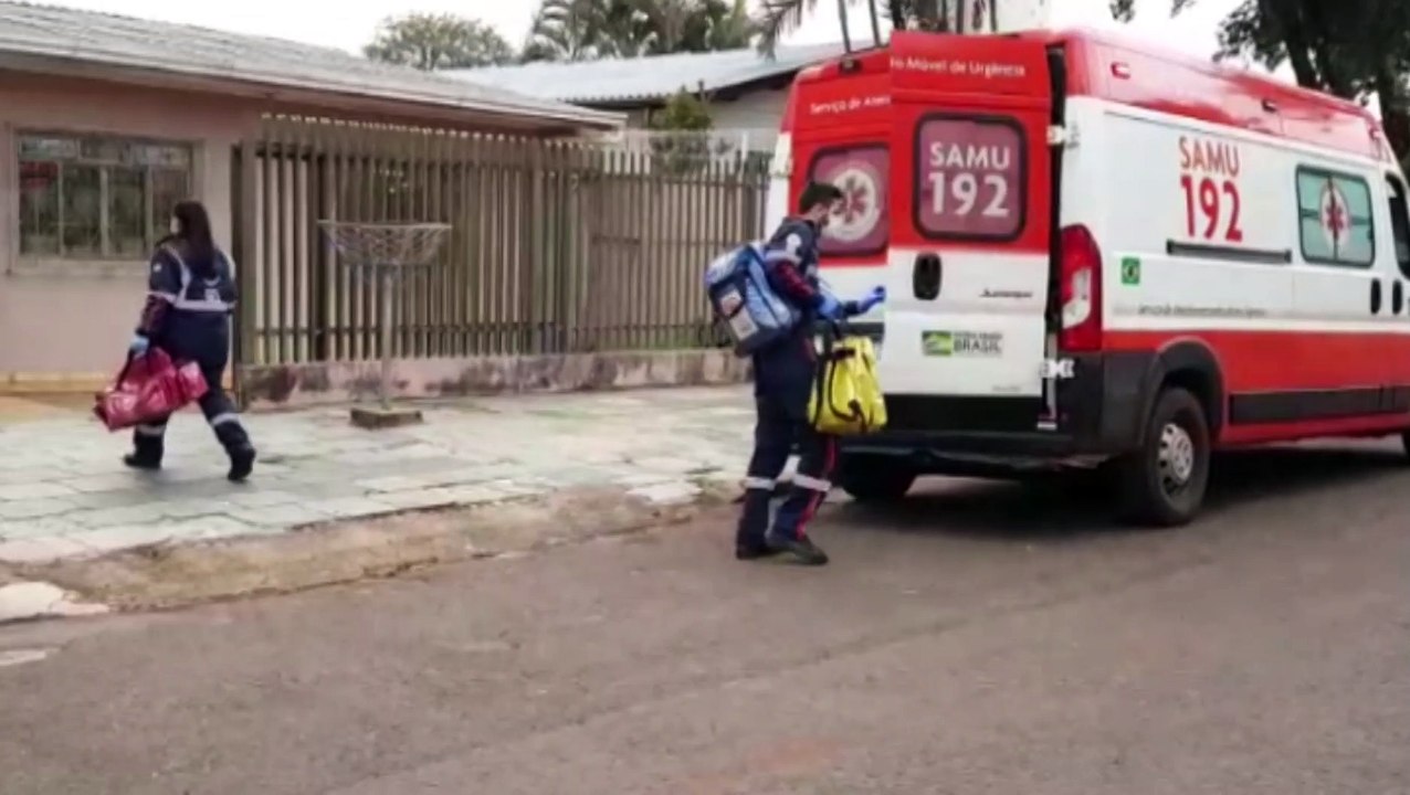 Idosa de 80 anos é socorrida pelo Samu em residência no Bairro Parque São Paulo