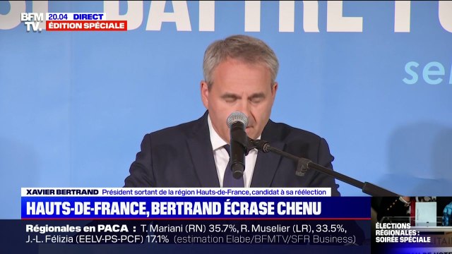 Xavier Bertrand se félicite d'avoir brisé les mâchoires du Front national