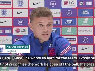 Download Video: Trippier backs England captain Kane to score goals amid criticism