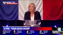 Régionales: Marine Le Pen appelle ses électeurs à 