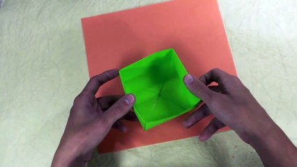 Origami Box Instructions