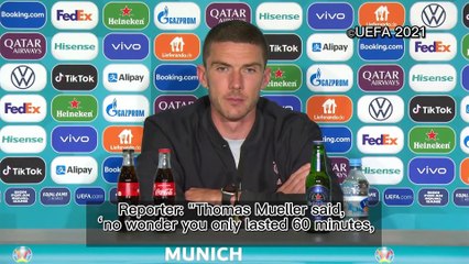 Man-of-the-match Robin Gosens on Thomas Mueller joking about his sub|Germany 4-2 Portugal EURO 2020