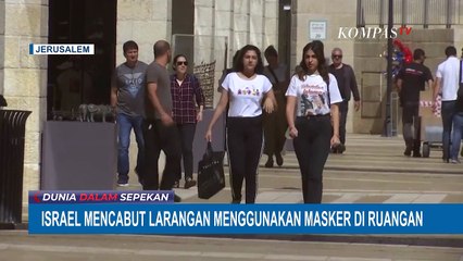 Israel Cabut Aturan Menggunakan Masker dalam Ruangan
