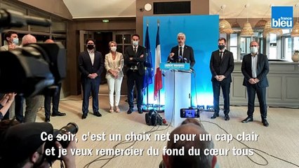 Régionales 2021 en AURA : "ce soir, c'est un choix net" se félicite Laurent Wauquiez en tête du premier tour