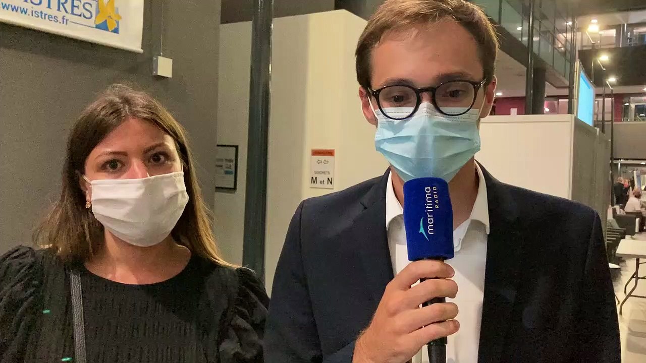 Départementales à Istres, la réaction du binôme Rassemblement national en vidéo