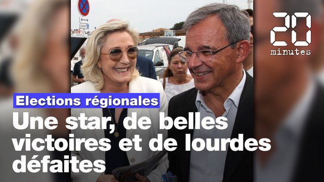 Elections régionales : Top et flop du premier tour