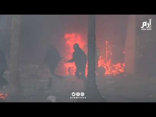 تخريب من ”السترات الصفراء“ وصدامات عنيفة مع قوات الأمن في باريس
