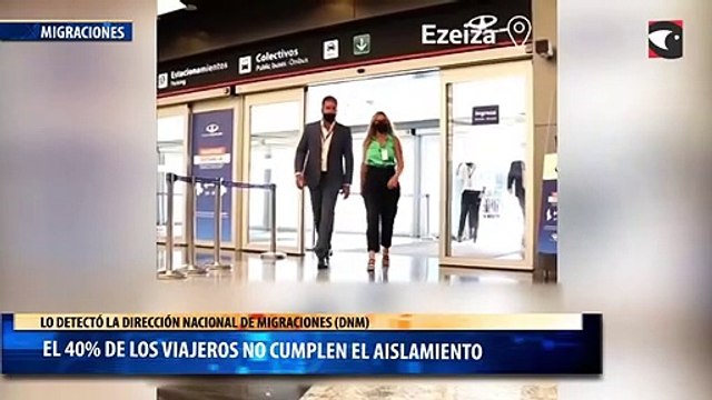 El 40% de los viajeros no cumplen el aislamiento