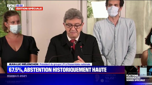 Jean-Luc Mélenchon: Une démocratie sans électeurs, ce n’est plus vraiment une démocratie