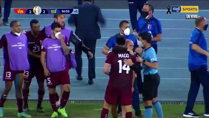 Ronald Hernandez Super Goal For Venezuela 2-2 Ecuador - Copa America 20/06/2021