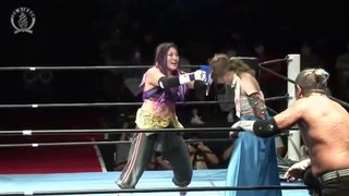 Orca Uto & Risa Sera vs. Rina Yamashita & Jun Kasai