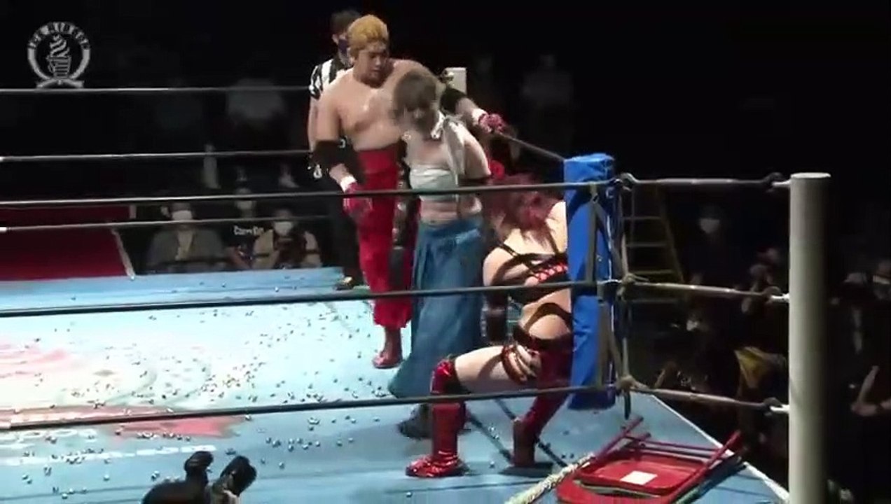 Orca Uto & Risa Sera vs. Masashi Takeda & Suzu Suzuki