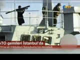 Rus savaş gemisi İstanbul'dan geçerken füze gösterdi!