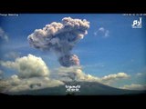 ثوران بركان في بالي مجددا مطلقا سحابة من الرماد والدخان تجاوز ارتفاعها ألفي متر
