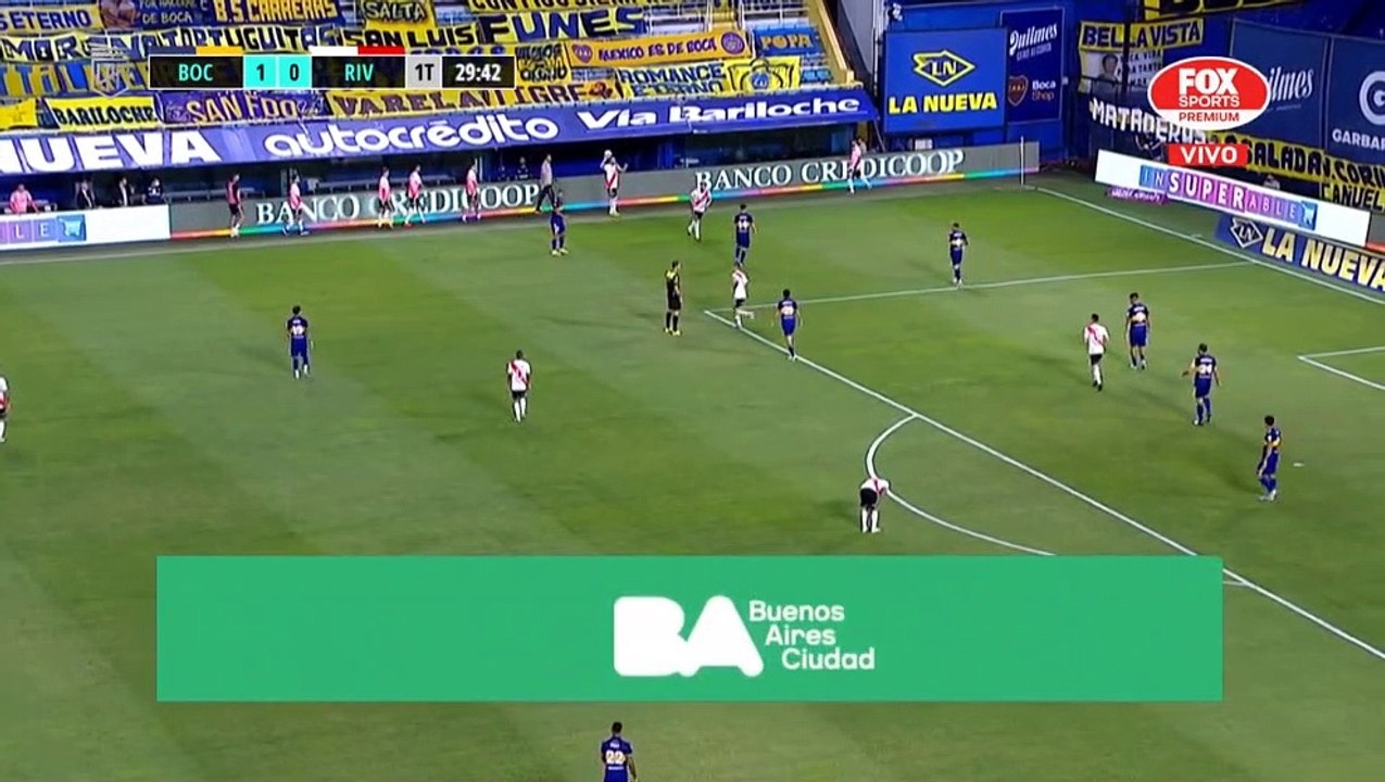 Boca 1 - 0 River Por la liga en la bombonera