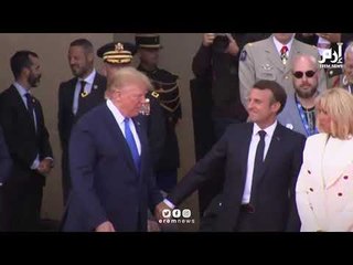 ترامب وماكرون يشاركان في احتفالات الذكرى الـ75 لإنزال النورماندي
