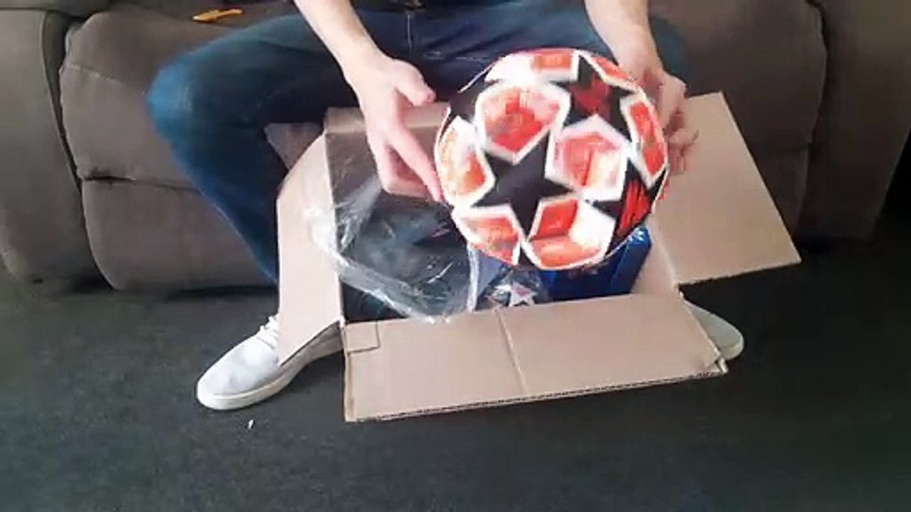UNBOXING ADIDAS SOCCER BALLS 2021 CHAMPIONS LEAGUE AND UNIFORIAEURO 2020 (TIME LAPSE)