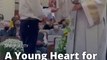 A Young Heart So Moved by Holy Communion