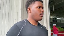 2023 Michigan Offensive Lineman Amir Herring Discusses Ohio State Camp Visit