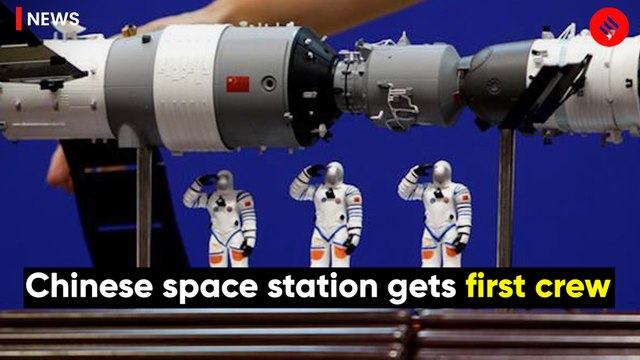 China’s space station dreams take a leap forward, first crew docks after successful launch