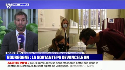 Régionales: Julien Odoul (RN) appelle "les abstentionnistes et les électeurs LR" à rejoindre sa candidature
