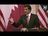 أمير قطر في حضرة 