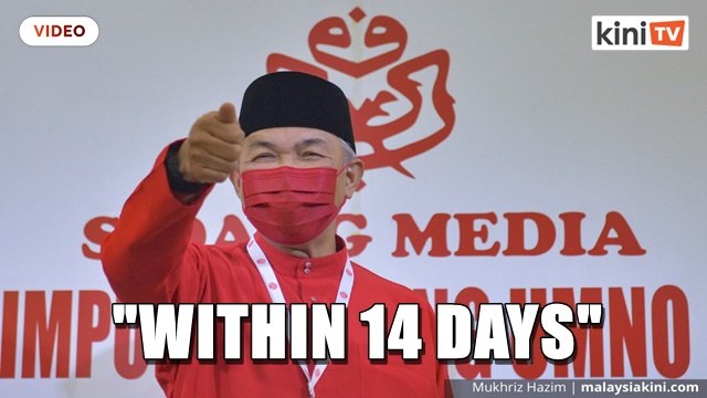 Umno calls for Parliament sitting within 14 days