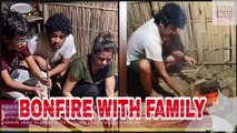Watch Now Singer Papon enjoys bonfire moment with family, fans impressed with his culinary skills