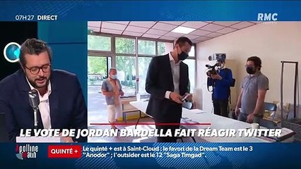 #Magnien, la chronique des réseaux sociaux : Le vote de Jordan Bardella fait réagir Twitter - 21/06