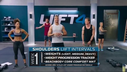 Week 1 - 3   Shoulders Liift Intervals