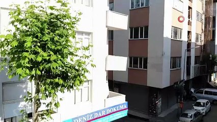 2. kattaki dairenin balkonunda çökme yaşandı, bina boşaltıldı